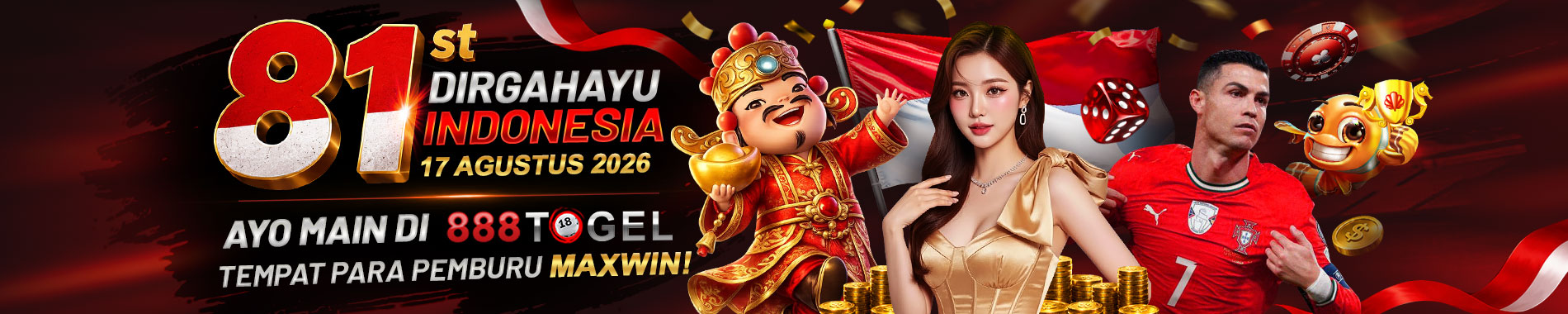 888Togel Dirgahayu Indonesia 17 Agustus 2026